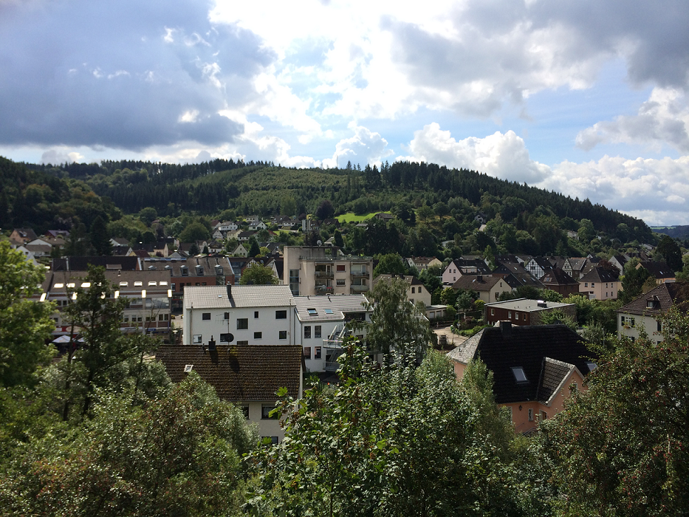 View from Schloss Schleiden